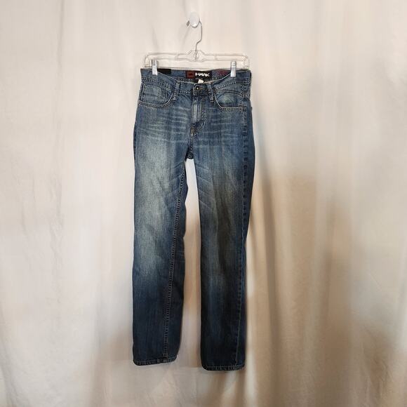 TONY HAWK VTG Skater Jeans Mens 29/30 (Measures 30 x 30) Blue Slim 100% Cotton - Picture 1 of 12